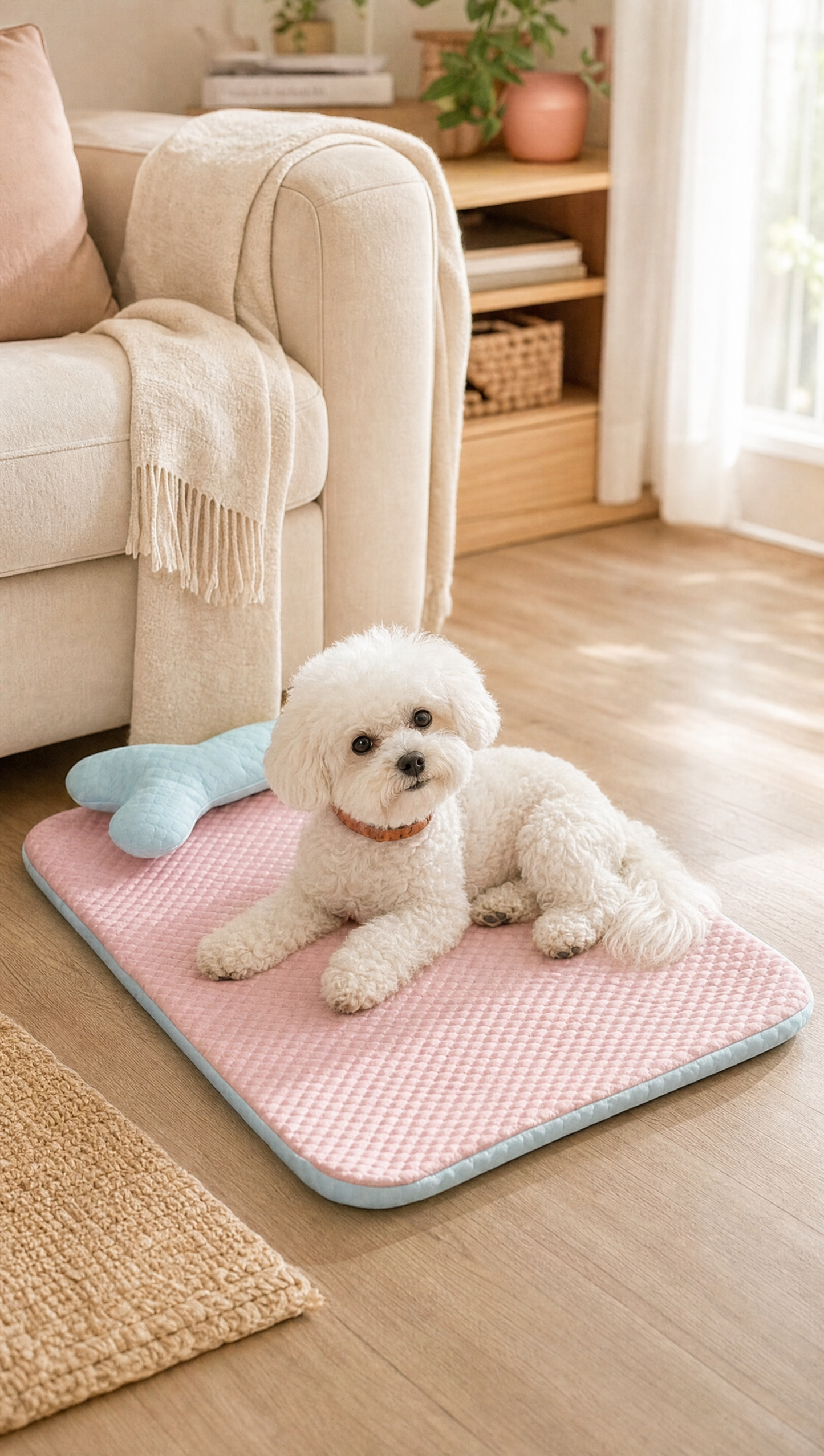 Cool-Touch Cooling Mat + Cuddle Pillow | The Good Rest Co.